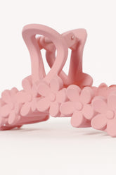 Annie Floral Hair Clip - Pink